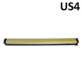Adams Rite 8700 Series 36" Narrow Stile Rim Exit Device with Starwheel Interlocking