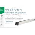 Adams Rite 8800 Series 42" Narrow Stile Rim Exit Device with Starwheel Interlocking