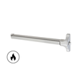 Yale 7200MF - Fire Rated 36" Grade 1 Rim Exit Bar, Narrow Stile Pushpad, Less Trim