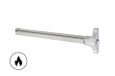 Yale 2100F - Fire Rated 42" Grade 1 Rim Exit Bar for Wide Stile Doors, Narrow Stile Pushpad, Device, Exit Only, Hex Key Dogging