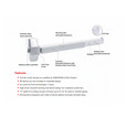 TownSteel 9700 Series ED9700 - 48" Heavy Duty Grade 1 Rim Exit Device