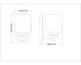 Z-Lite 745-1S-CH Line Drawing