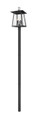 Z-Lite 5015PHXLR-5009P96 Rainer Collection 5-Light Outdoor Post Mounted Light Fixture