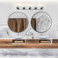 Z-Lite 826-5V Titus Collection 5-Light Bath/Vanity Light Fixture