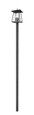 Z-Lite 5015PHBR-5009P120 Rainer Collection 4-Light Outdoor Post Mounted Light Fixture