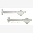 Von Duprin 9827-4ft Wide Stile Surface Vertical Rod Exit Device with Smooth Case, 48" Push Pad