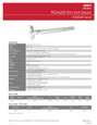 Corbin Russwin PED4201 - 36" Narrow Stile Grade 1 Pushpad Exit Device