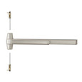 Von Duprin 9848 Series - 4 ft Smooth Case Wide Stile Concealed Vertical Rod Exit Device