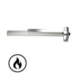 Von Duprin 9849-F Series - Fire Rated 3 ft Smooth Case Wide Stile Concealed Vertical Cable Exit Device