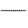 Zero International 676A 6" X 1/4" Adjustable Threshold