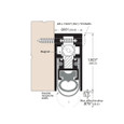 Zero 367AA Heavy-Duty Surface Mounted Automatic Door Bottom