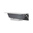 American Standard Princeton PRO Steel 60 x 30-inch Above Floor Rough Integral Apron Bathtub with Left-Hand Outlet - AMS-1392202