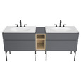 American Standard Studio S 33-Inch Vitreous China Vanity Sink Top 8-Inch Centers - AMS-1298008