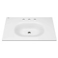 American Standard Studio S 33-Inch Vitreous China Vanity Sink Top 8-Inch Centers - AMS-1298008