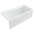 American Standard Town Square S 60 x 30-Inch Integral Apron Bathtub With Right-Hand Outlet - AMS-2545102