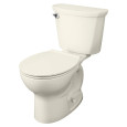 American Standard Cadet PRO Two-Piece 1.28 gpf/4.8 Lpf Standard Height Round Front 10-Inch Rough Toilet Less Seat - AMS-215DB104