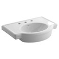 American Standard Retrospect 8-Inch Widespread Pedestal Sink Top - AMS-282008