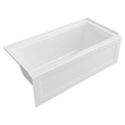 American Standard Town Square S 60 x 30-Inch Integral Apron Bathtub With Left-Hand Outlet - AMS-2545202