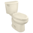 American Standard Colony Two-Piece 1.28 gpf/4.8 Lpf Standard Height Elongated Toilet Less Seat - AMS-221CA104