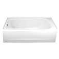 American Standard Cambridge Americast 60 x 32-Inch Integral Apron Bathtub With Left-Hand Outlet - AMS-2460002