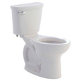 American Standard Cadet PRO Two-Piece 1.28 gpf/4.8 Lpf Compact Chair Height Elongated Toilet Less Seat - AMS-215FA104