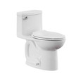 American Standard Compact Cadet 3 One-Piece 1.28 gpf/4.8 Lpf Chair Height Elongated Toilet With Seat - AMS-2403128