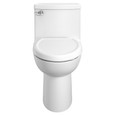 American Standard Compact Cadet 3 One-Piece 1.28 gpf/4.8 Lpf Chair Height Elongated Toilet With Seat - AMS-2403128