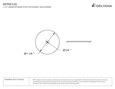 Deltana Deltana BPRK125 Base Plate for Knobs, 1-1/4" Diameter DEL-BPRK125