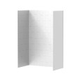 American Standard Aspirations 60 x 32 x 84-Inch Vertical Tile Shower Wall Set - AMS-2951SWT32
