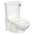 American Standard Glenwall VorMax Two-Piece 1.28 gpf/4.8 Lpf Right-Hand Trip Lever Back Outlet Elongated Wall-Hung EverClean Toilet - AMS-2882108