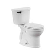 American Standard Cadet PRO Two-Piece 1.28 gpf/4.8 Lpf Chair Height Round Front Toilet Less Seat - AMS-215BA104