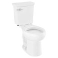 American Standard H2Option ADA Two-Piece Dual Flush 1.28 gpf/4.8 Lpf and 0.92 gpf/3.5 Lpf Chair Height Elongated Toilet Less Seat - AMS-2886204