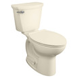 American Standard Cadet PRO Two-Piece 1.28 gpf/4.8 Lpf Compact Chair Height Elongated 14-Inch Rough Toilet Less Seat - AMS-215FC104