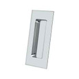 Deltana Deltana FP40 Flush Pull, Rectangular, Heavy-Duty, 4" x 1-7/8" x 7/16", Solid Brass DEL-FP40