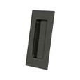 Deltana Deltana FP40 Flush Pull, Rectangular, Heavy-Duty, 4" x 1-7/8" x 7/16", Solid Brass DEL-FP40
