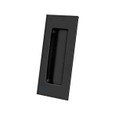 Deltana Deltana FP40 Flush Pull, Rectangular, Heavy-Duty, 4" x 1-7/8" x 7/16", Solid Brass DEL-FP40