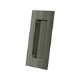 Deltana Deltana FP40 Flush Pull, Rectangular, Heavy-Duty, 4" x 1-7/8" x 7/16", Solid Brass DEL-FP40