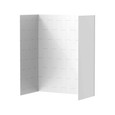 American Standard Aspirations 60 x 32 x 72-Inch Vertical Tile Bath Wall Set - AMS-2952BWT32