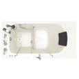 American Standard Gelcoat Premium Series 30 x 52 -Inch Walk-in Tub With Air Spa System - Left-Hand Drain With Faucet - AMS-3052OD.109.AL