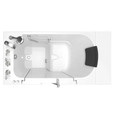 American Standard Gelcoat Premium Series 30 x 52 -Inch Walk-in Tub With Air Spa System - Left-Hand Drain With Faucet - AMS-3052OD.109.AL