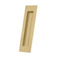 Deltana Deltana FP7178 Flush Pull, Rectangular, Heavy-Duty, 7" x 1-7/8" x 3/8", Solid Brass DEL-FP7178