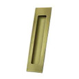 Deltana Deltana FP7178 Flush Pull, Rectangular, Heavy-Duty, 7" x 1-7/8" x 3/8", Solid Brass DEL-FP7178
