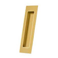 Deltana Deltana FP7178 Flush Pull, Rectangular, Heavy-Duty, 7" x 1-7/8" x 3/8", Solid Brass DEL-FP7178