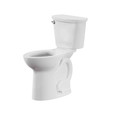 American Standard Cadet PRO Two-Piece 1.28 gpf/4.8 Lpf Extra Tall Height Elongated Toilet Less Seat - AMS-215TA104