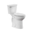 American Standard Cadet PRO Two-Piece 1.28 gpf/4.8 Lpf Extra Tall Height Elongated Toilet Less Seat - AMS-215TA104