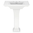 American Standard Town Square S 8-Inch Widespread Pedestal Sink Top and Leg Combination - AMS-297800