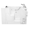American Standard Gelcoat Premium Series 30 x 52 -Inch Walk-in Tub With Combination Air Spa and Whirlpool Systems - Right-Hand Drain With Faucet - AMS-3052OD.109.CR