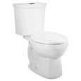 American Standard H2Option Two-Piece Dual Flush 1.28 gpf/4.8 Lpf and 0.92 gpf/3.5 Lpf Standard Height Round Front Toilet Less Seat - AMS-2889218