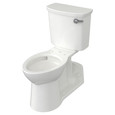 American Standard Yorkville VorMax Two-Piece 1.28 gpf/4.8 Lpf Right-Hand Trip Lever Chair Height Back Outlet Elongated EverClean Toilet - AMS-209AA138