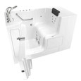 American Standard Gelcoat Premium Series 32 x 52 -Inch Walk-in Tub With Combination Air Spa and Whirlpool Systems - Left-Hand Drain With Faucet - AMS-3252OD.109.CL